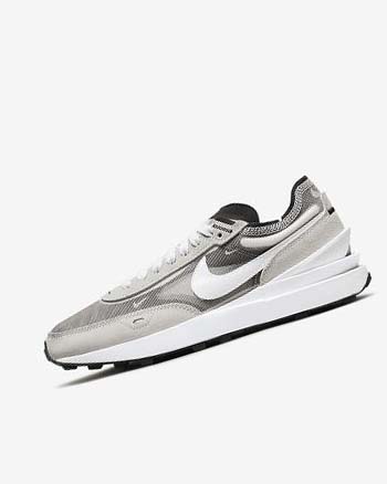 Nike Waffle One Blancos Negros Naranjas Blancos | MX 3169